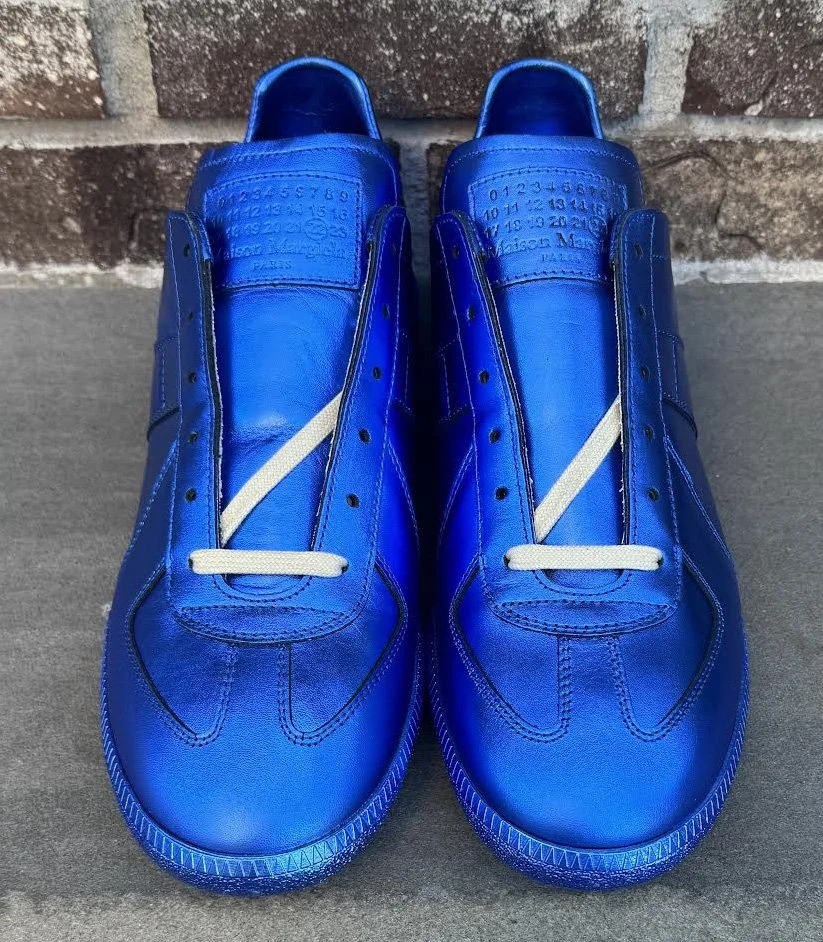 マルクス Maison Margiela Replica Blue Metallic DS — RootsBK